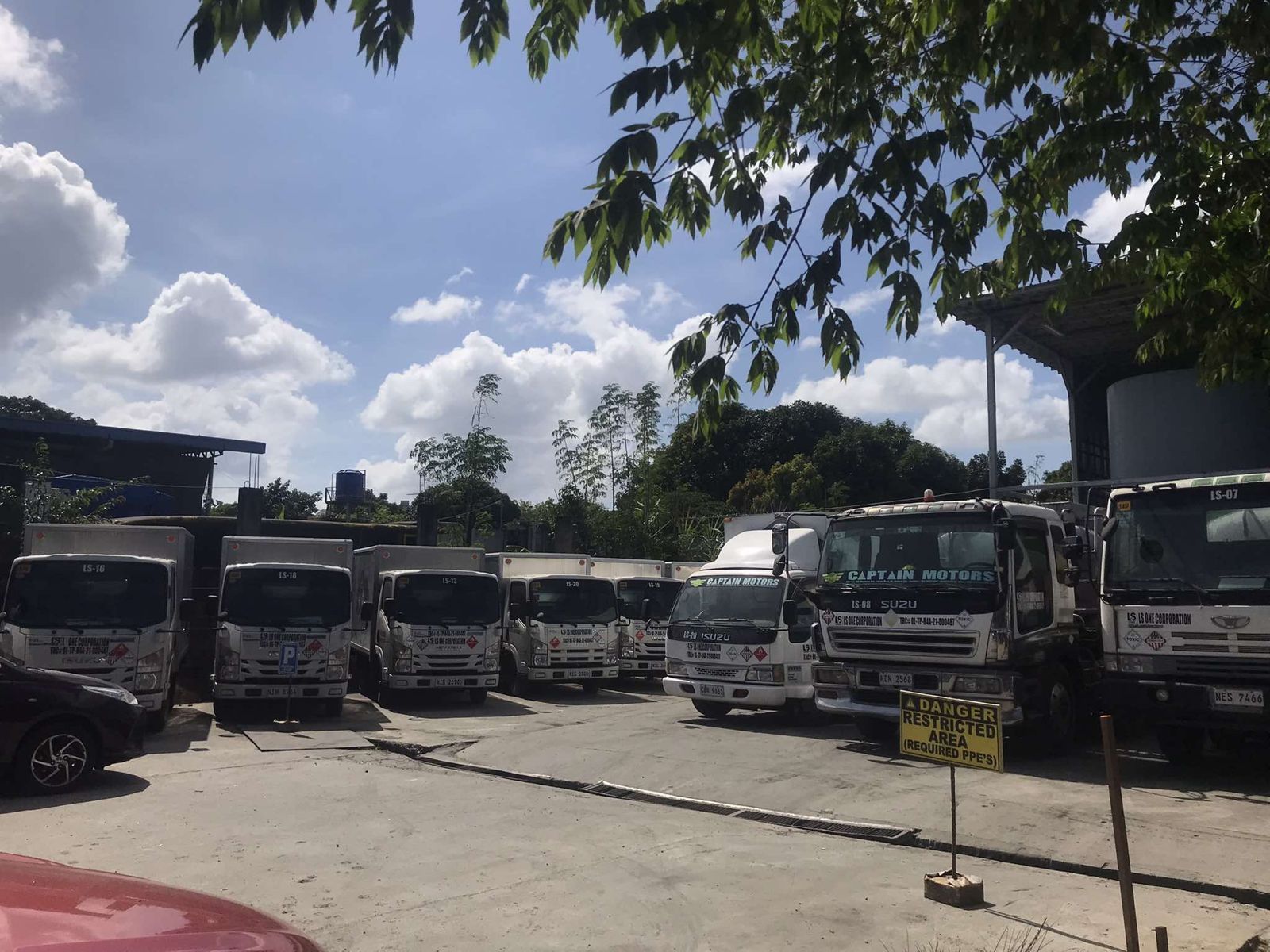 UCOPH collection trucks